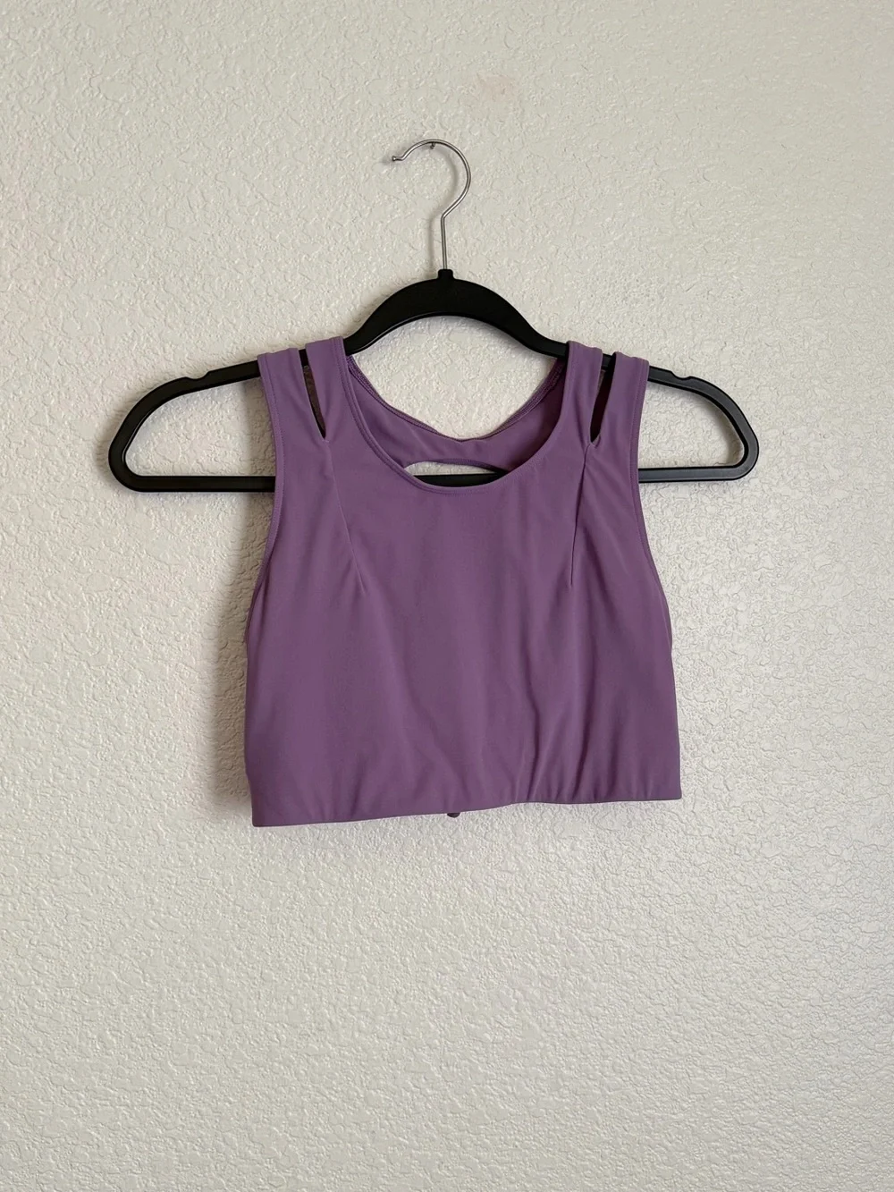 Lululemon Strong Front Sports Bra Medium Support 8 B/C Cup Purple